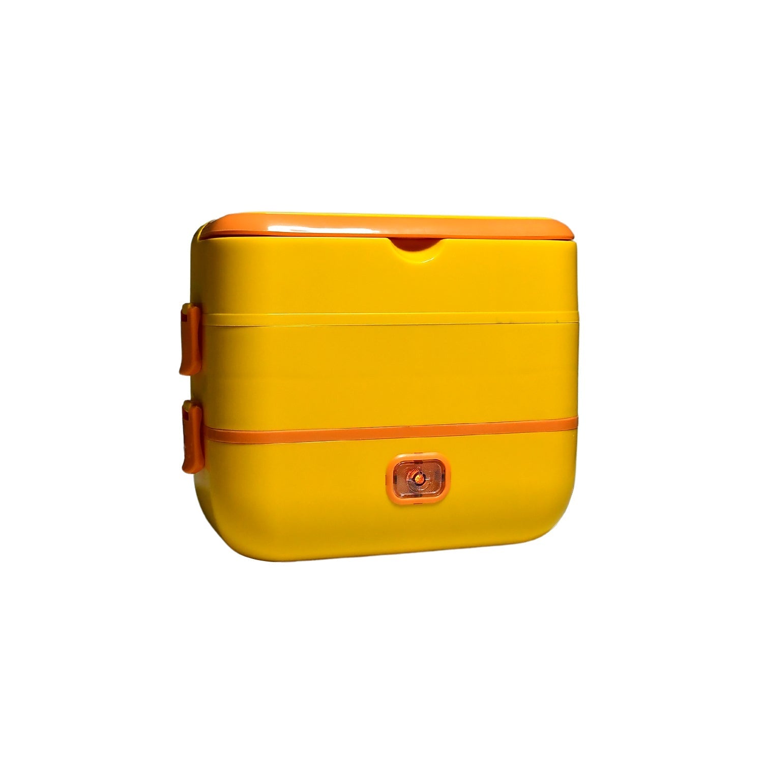 Lunch box with four stainless steel containers Lunch box with four stainless steel containers
